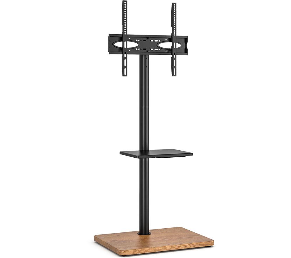 TTAP FS-OAK 500 mm TV Stand with Bracket for up to 60" TVs - Black image number 2 of 10