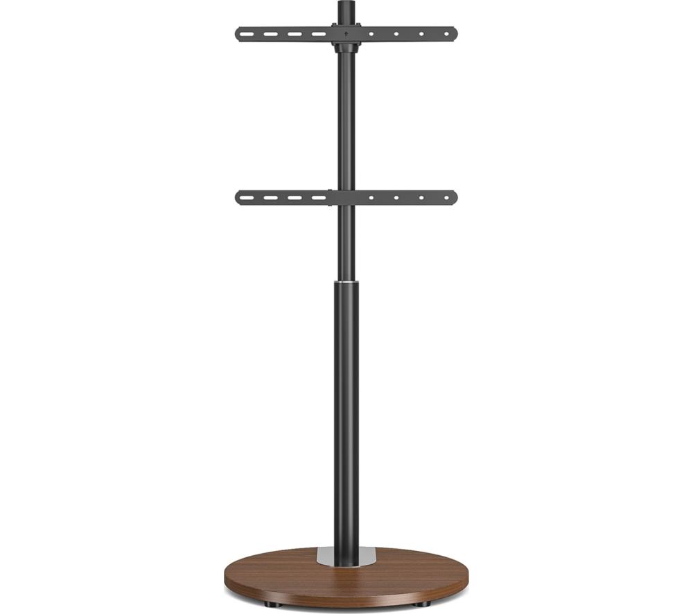 Ttap Fsc-Wal 480 Mm Tv Stand With Bracket For Up To 65" Tvs - Walnut & Black, Black,Brown