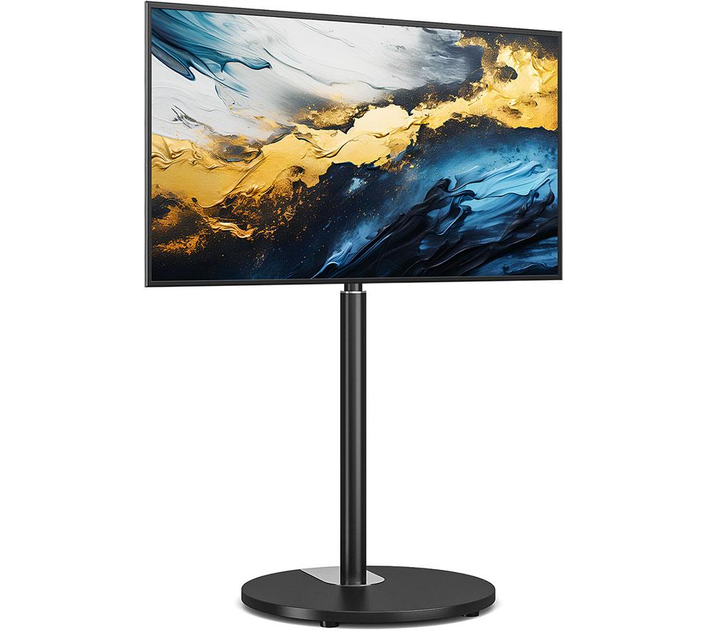 Ttap Fsc-Blk 480 Mm Tv Stand With Bracket For Up To 65" Tvs - Black, Black