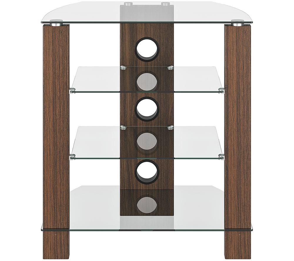 TTAP Vision 650 mm HiFi & TV Stand for up to 50" TVs - Walnut image number 3 of 9