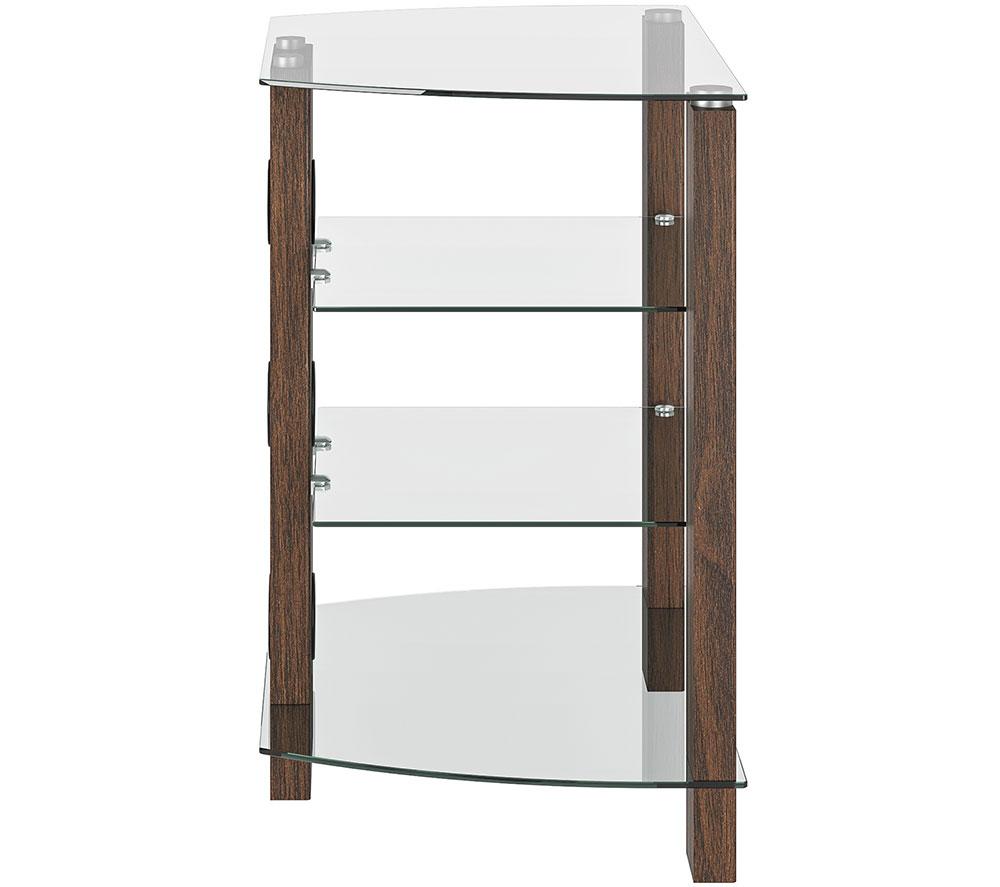 TTAP Vision 650 mm HiFi & TV Stand for up to 50" TVs - Walnut image number 4 of 9
