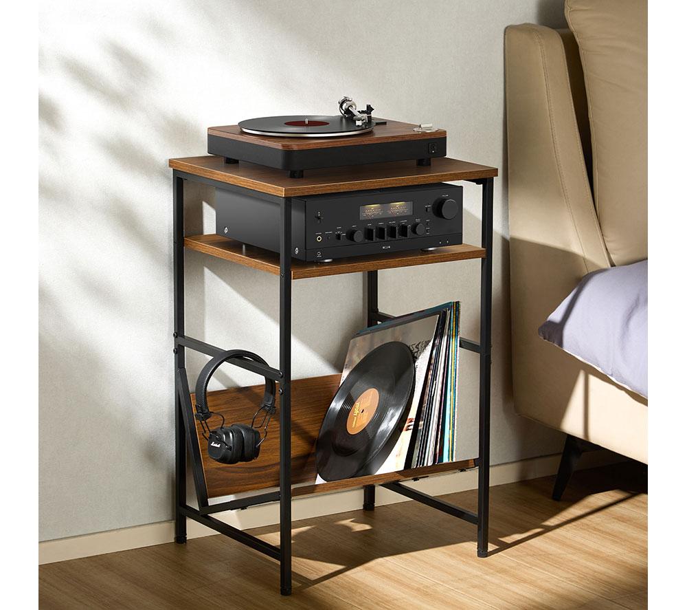 TTAP Marconia 540 mm Turntable Stand - Walnut image number 8 of 8
