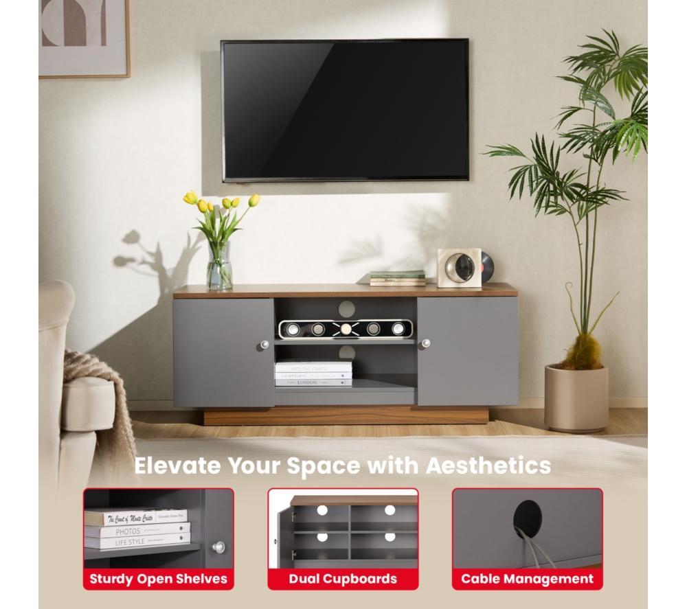 TTAP Venice 1200 mm TV Stand for up to 65" TVs - Grey image number 5 of 7