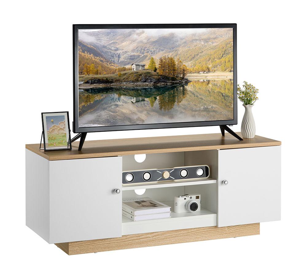 TTAP Venice 1200 mm TV Stand for up to 65" TVs - White image number 2 of 8