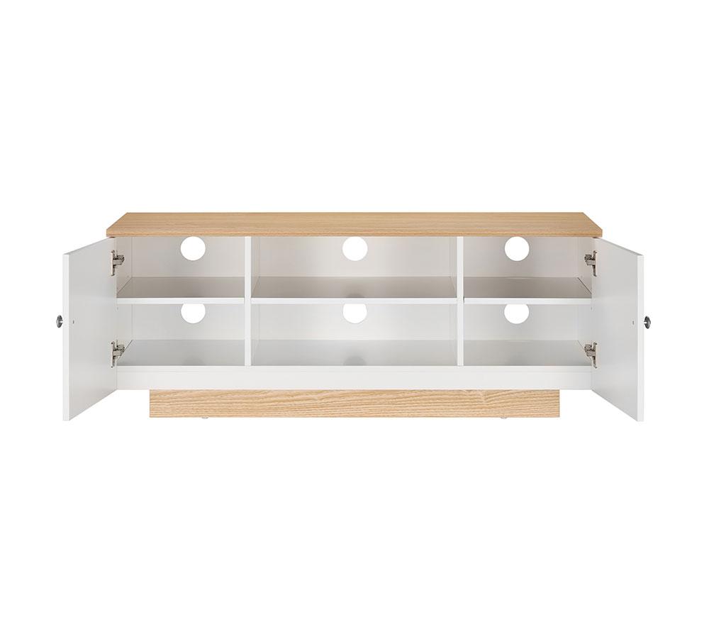 TTAP Venice 1200 mm TV Stand for up to 65" TVs - White image number 4 of 8