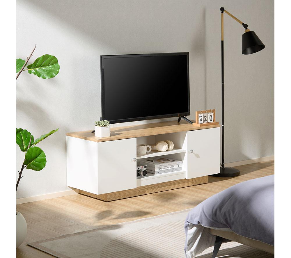 TTAP Venice 1200 mm TV Stand for up to 65" TVs - White image number 7 of 8