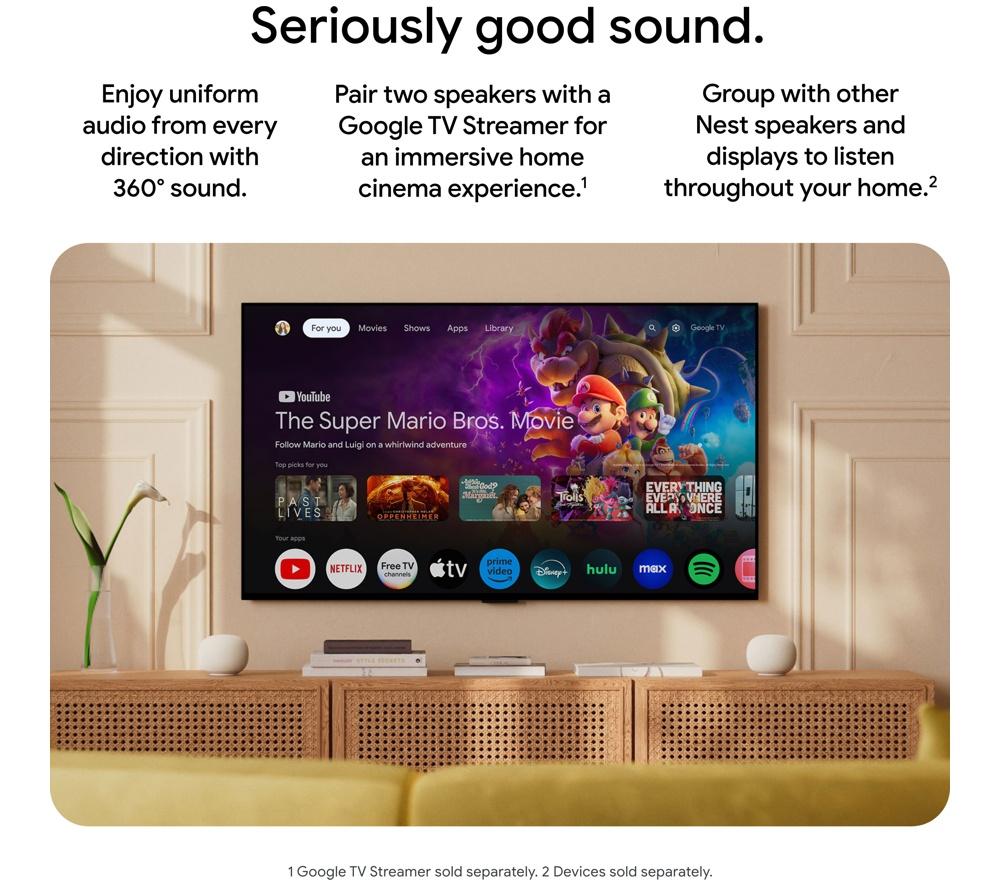 GOOGLE Home Speaker (2026) - Porcelain image number 2 of 6