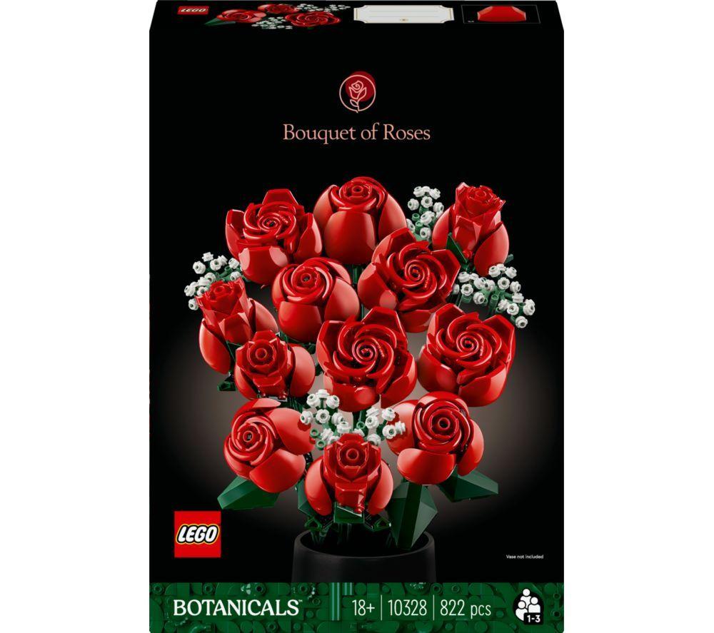 LEGO Botanicals 10328 Bouquet of Roses Set for Adults image number 2 of 3