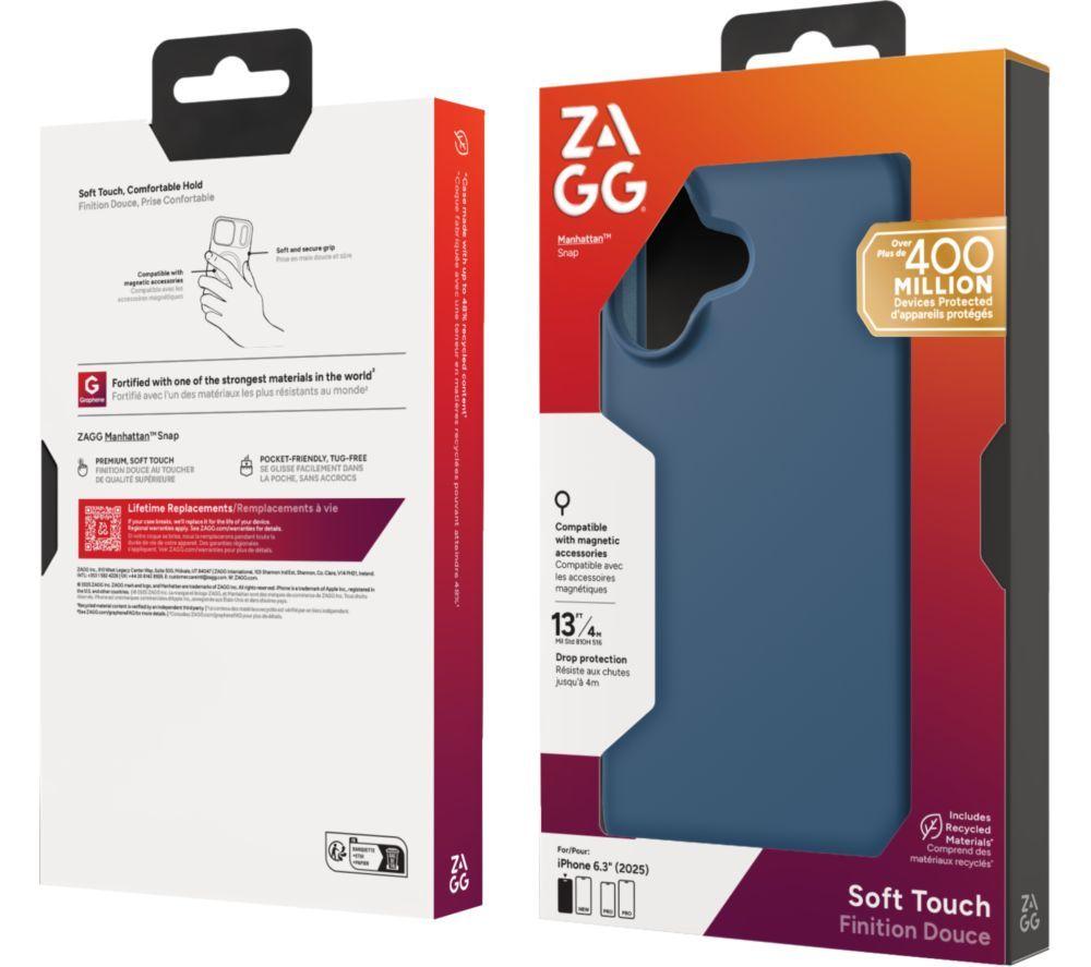 ZAGG Manhattan Snap iPhone 17 Case - Ocean Abyss image number 2 of 2