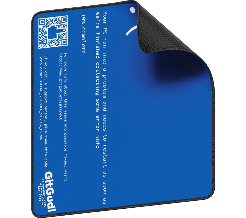 GITGUD BSOD Gaming Mouse Mat - Blue, Large image number 5 of 5