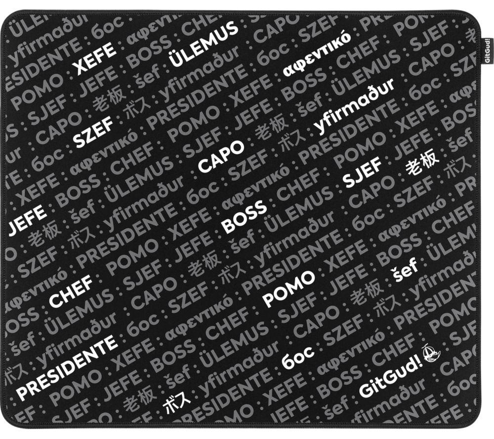 Gitgud Bossman Mouse Mat - Multi-Colour, Xl