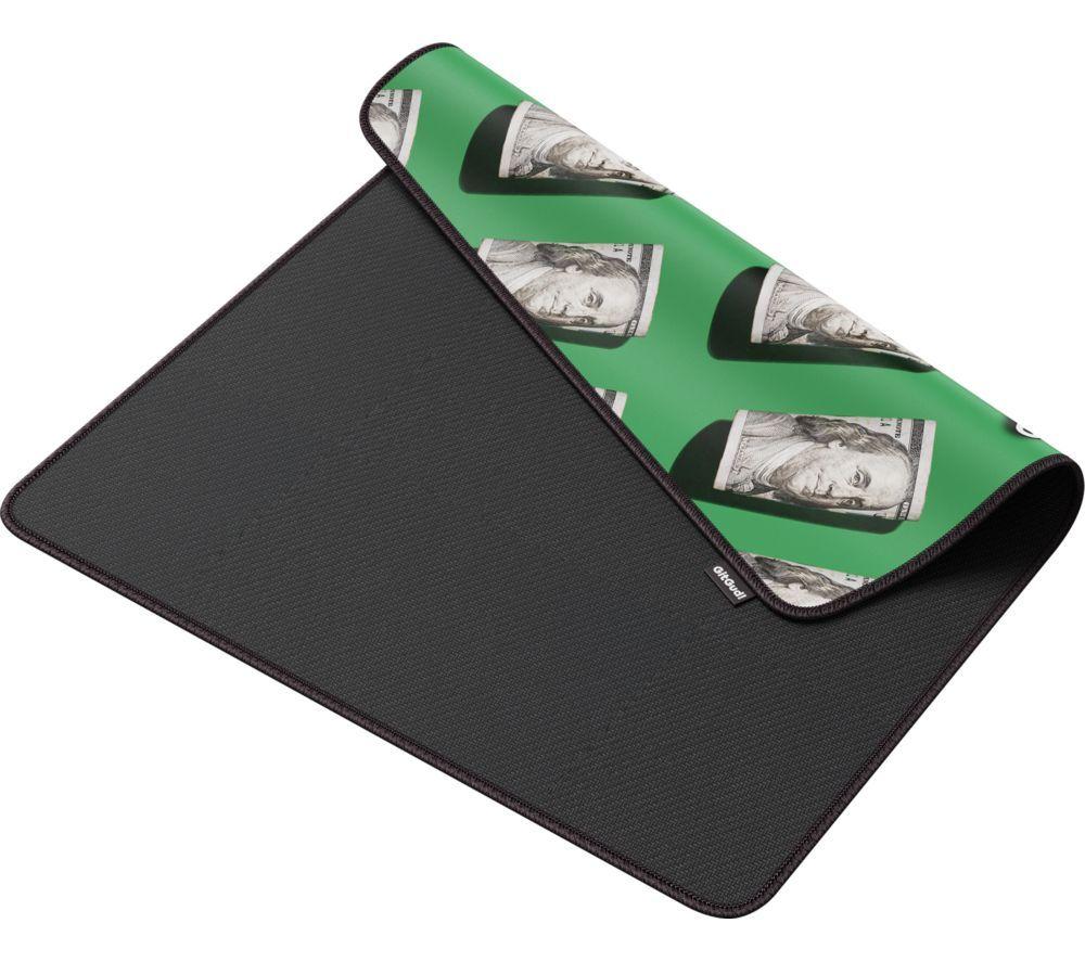 GITGUD Best friend Benjamin Gaming Mouse Mat - Green, XL image number 3 of 4