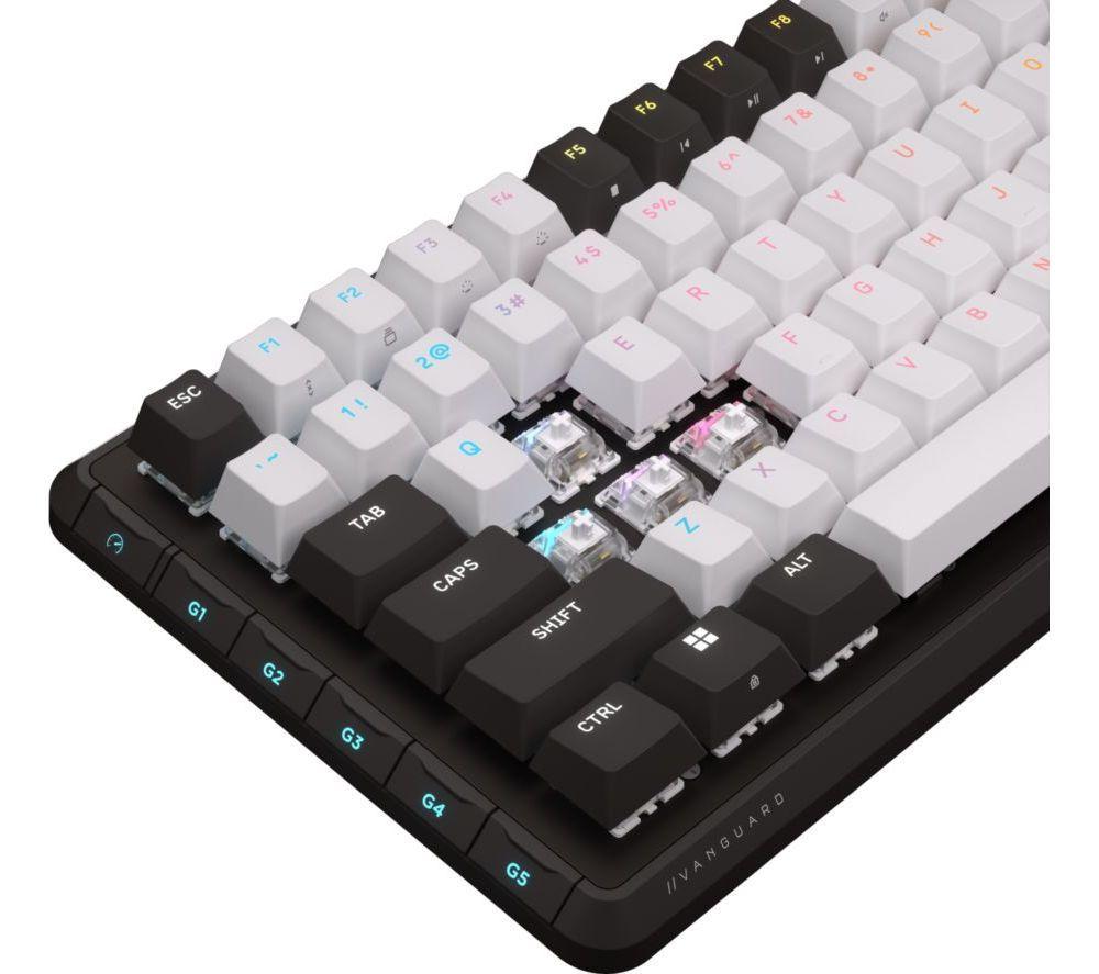 CORSAIR VANGUARD 96 Mechanical Gaming Keyboard - Black & Dual Tone image number 4 of 12