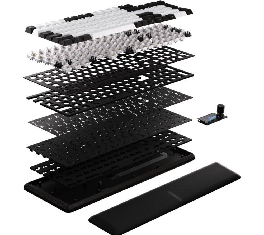 CORSAIR VANGUARD 96 Mechanical Gaming Keyboard - Black & Dual Tone image number 5 of 12