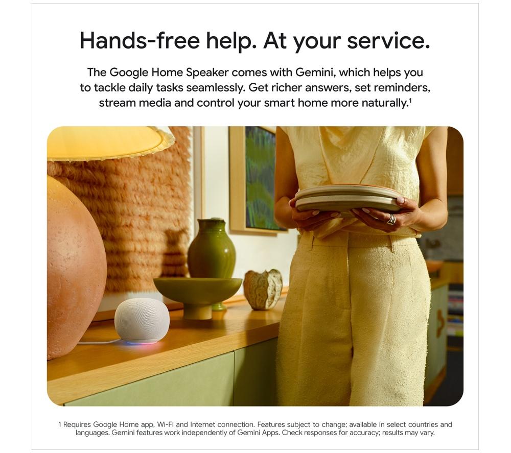 GOOGLE Home Speaker (2026) - Hazel image number 6 of 7