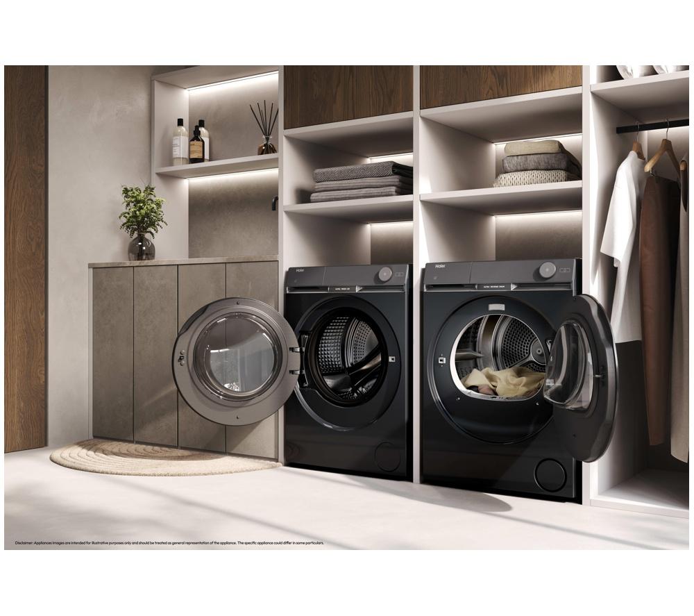 HAIER X Series 9 HD100-CQ387BU1UK WiFi-enabled 10 kg Heat Pump Tumble Dryer - Black image number 6 of 16