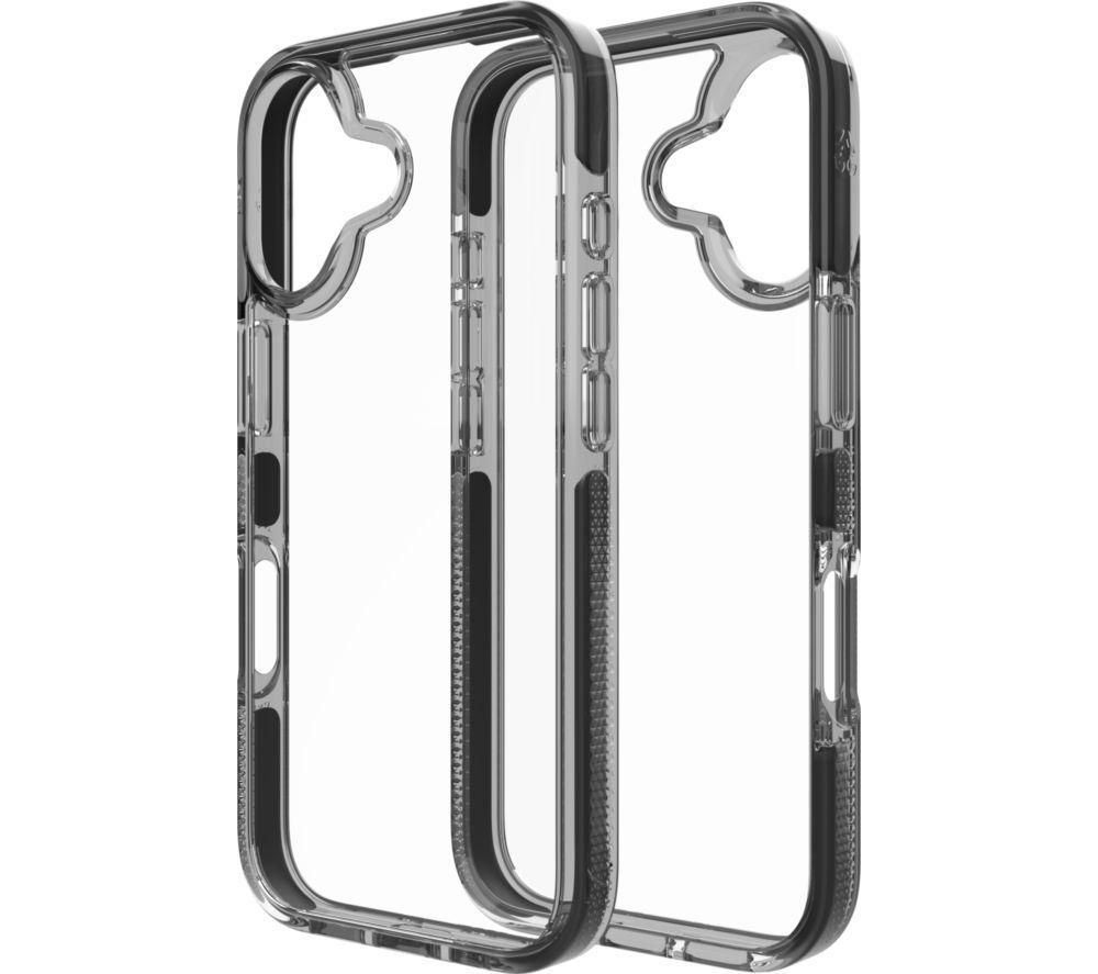 ZAGG Santa Cruz iPhone 17 Case - Clear & Jet Black image number 2 of 3