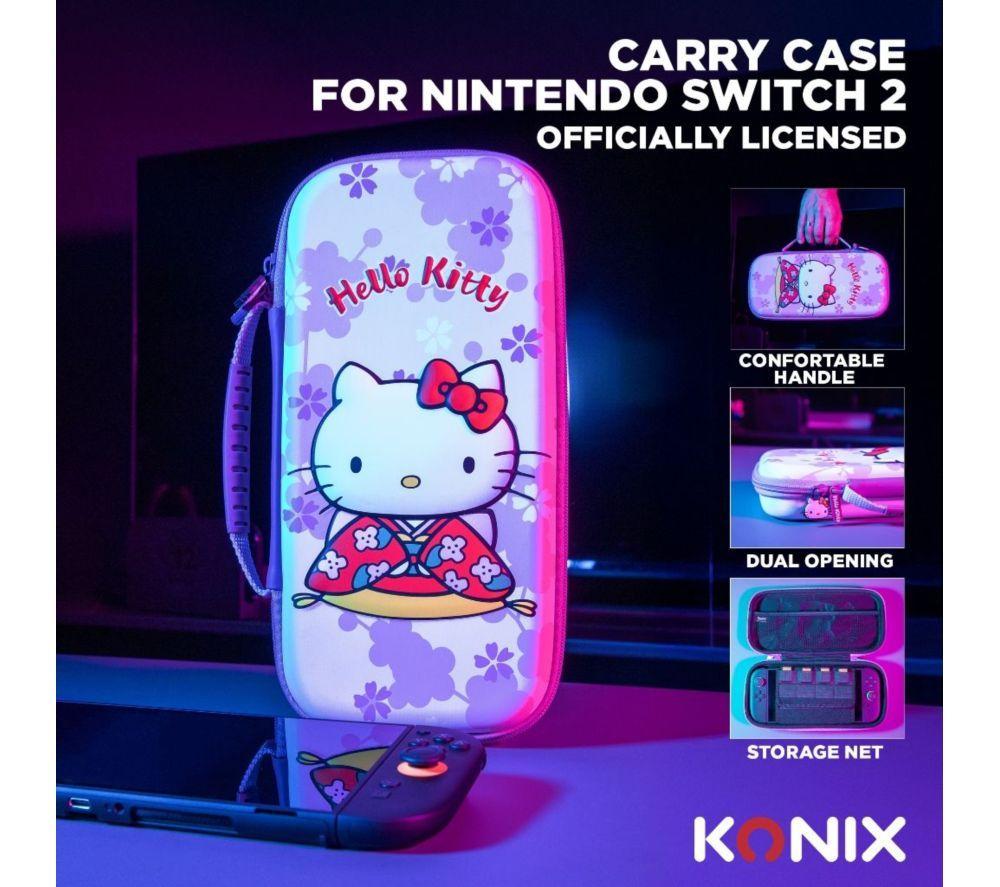 KONIX Hello Kitty 3D Nintendo Switch 2 Protection Case image number 4 of 6