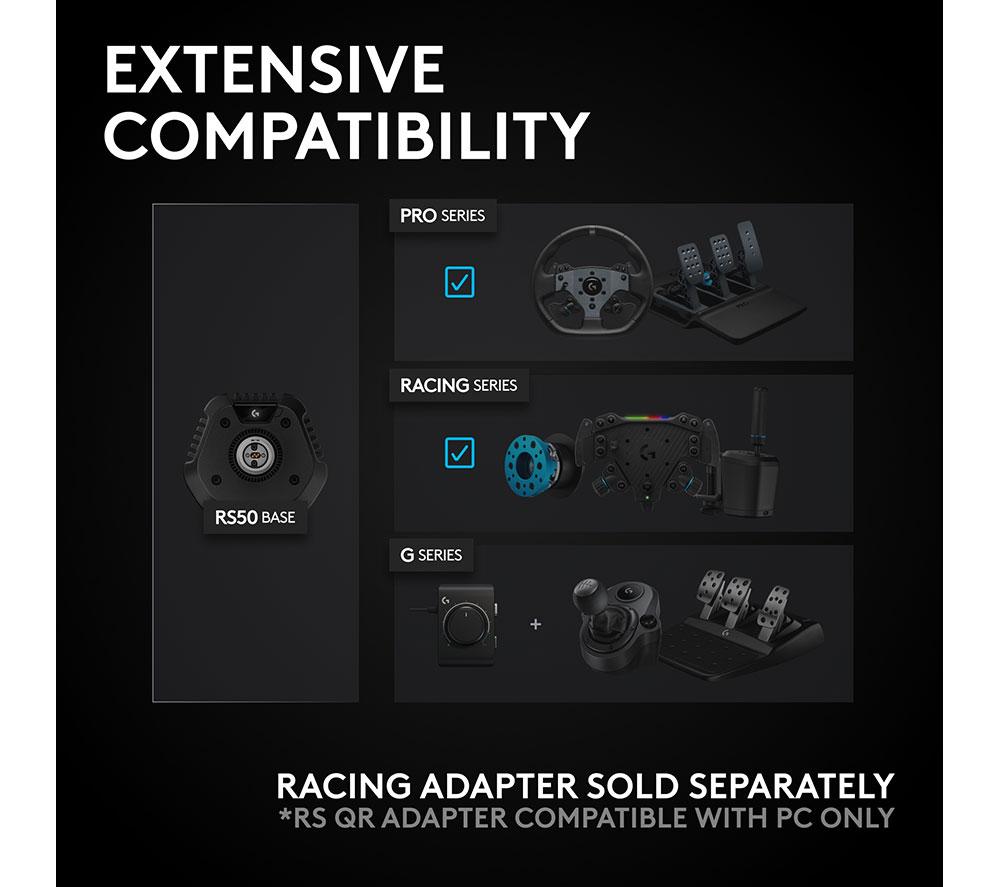 LOGITECH G RS50 Racing Wheel for PC & Xbox image number 7 of 9