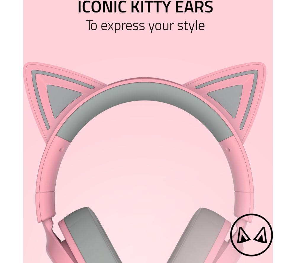 RAZER Kraken Kitty V3 X USB 7.1 Gaming Headset - Quartz image number 2 of 11