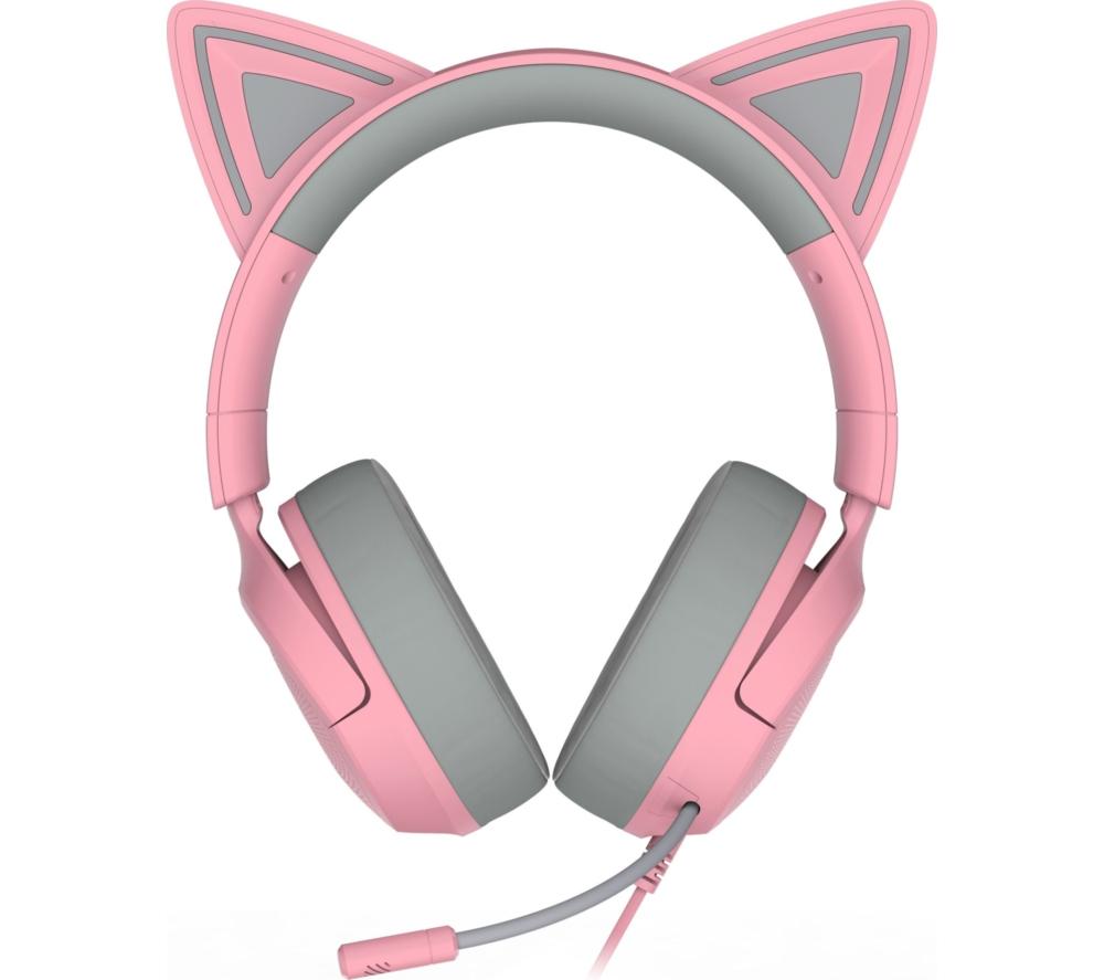 RAZER Kraken Kitty V3 X USB 7.1 Gaming Headset - Quartz image number 9 of 11