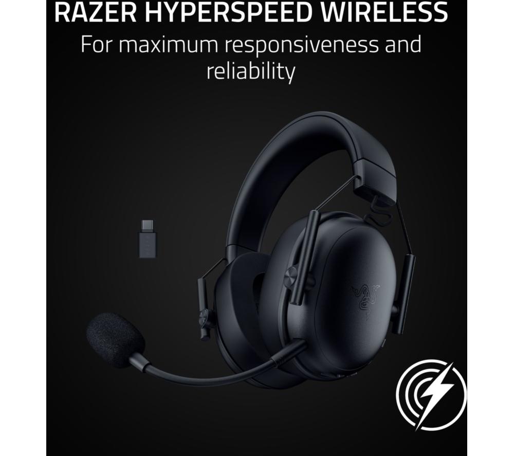 RAZER BlackShark V3 X Hyperspeed Wireless Gaming Headset - Black image number 4 of 9