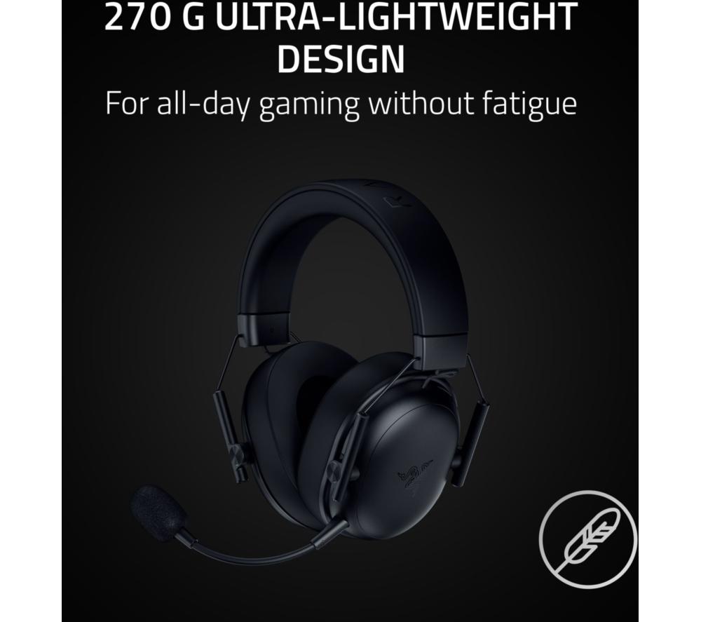 RAZER BlackShark V3 X Hyperspeed Wireless Gaming Headset - Black image number 7 of 9