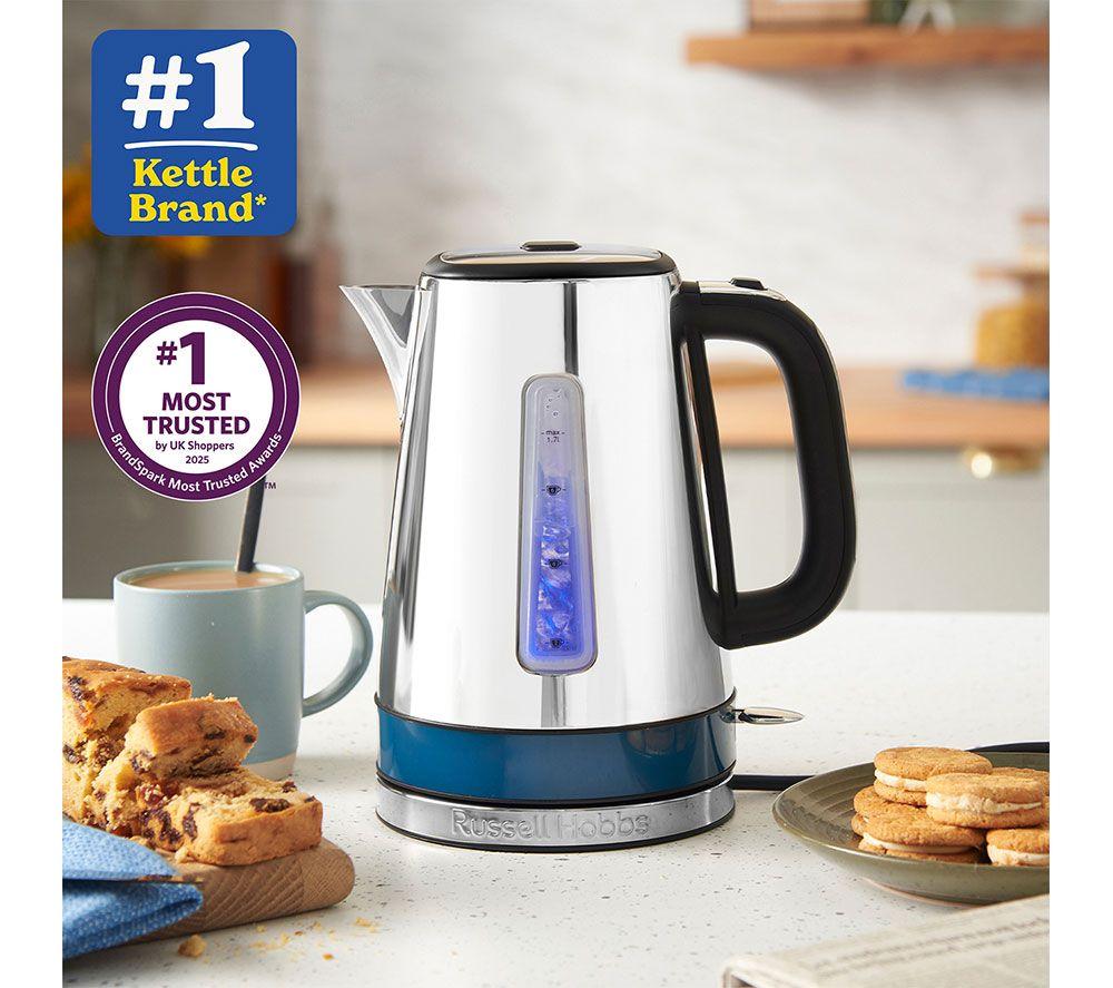 Buy RUSSELL HOBBS Distinctions 24282 Jug Kettle Ocean Blue Currys