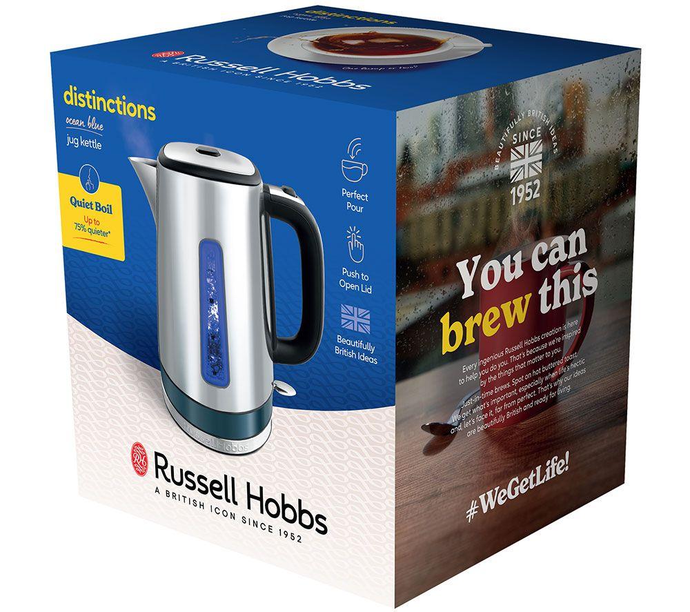 RUSSELL HOBBS Distinctions 24282 Jug Kettle - Ocean Blue image number 7 of 7