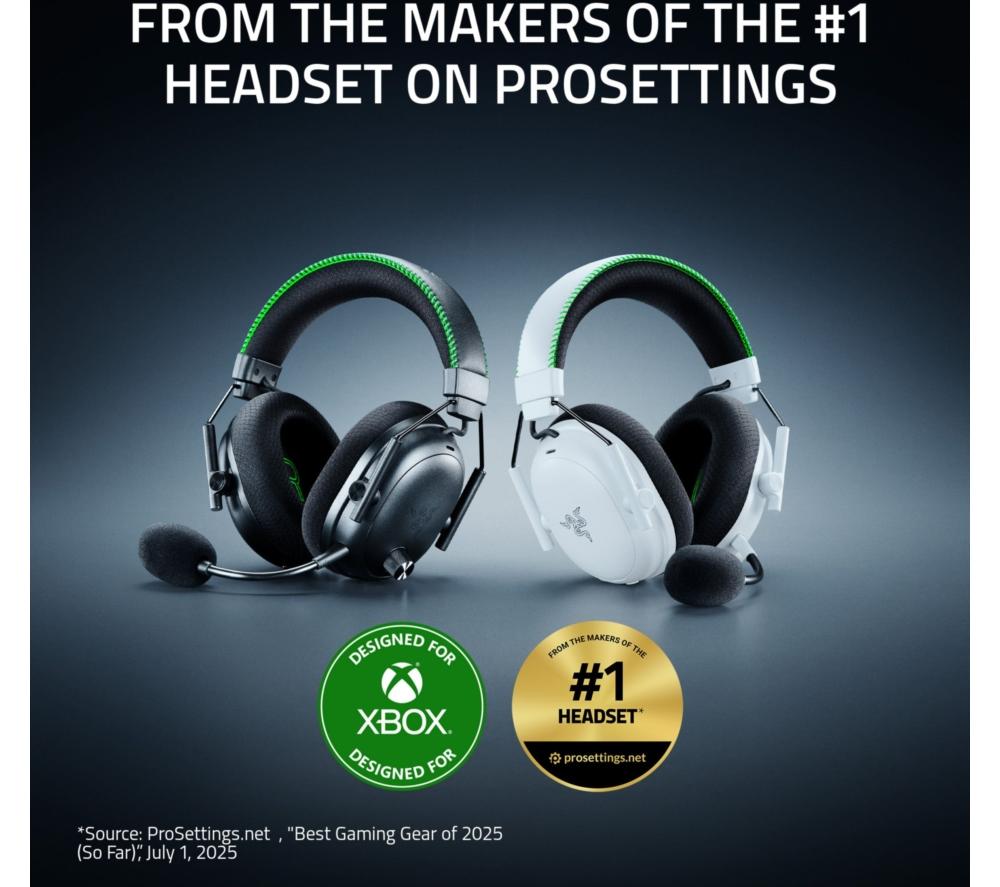 RAZER BlackShark V3 Pro Wireless 7.1 Gaming Headset for Xbox - Black image number 2 of 11