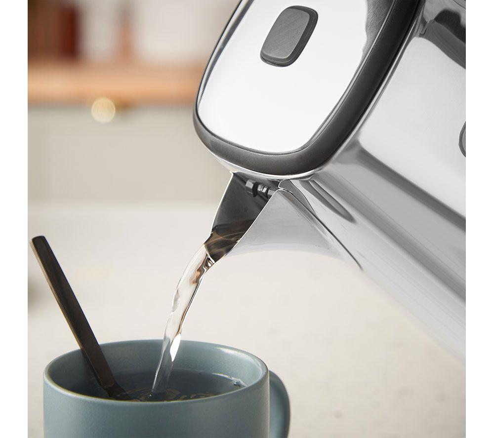 Bouilloire avec jauge de température Retro Noir Classic | Russell Hobbs
