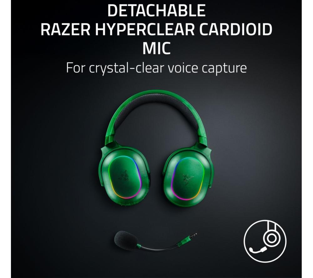 RAZER Barracuda X Chroma Wireless Gaming Headset - Phantom Green Edition image number 6 of 10