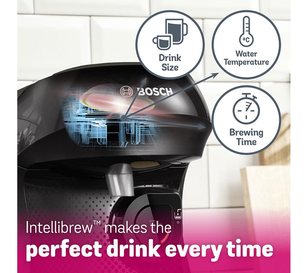 TASSIMO by Bosch Happy Friendly TAS102EGBC Coffee Machine Starter Kit - Black image number 5 of 9