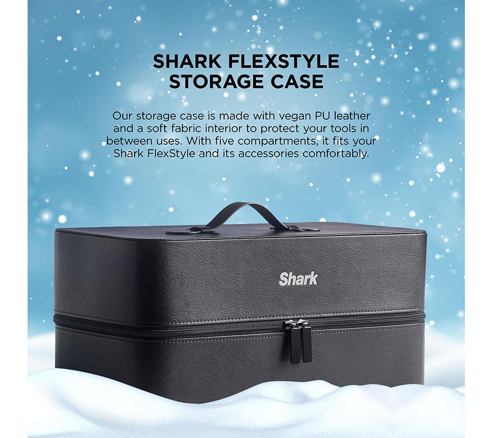 SHARK HD476WHUK Limited Edition FlexStyle Air Styler & Hair Dryer with Storage Case - Glacial Blue image number 12 of 12