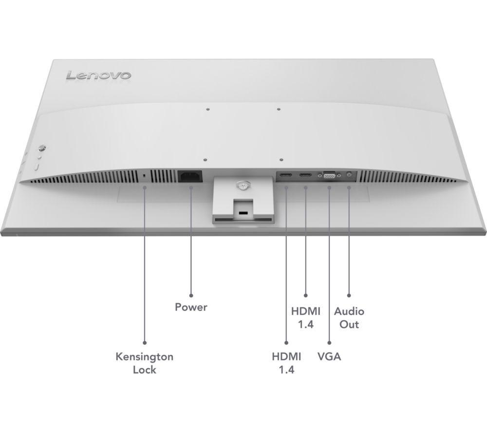 LENOVO L27-4C Full HD 27" IPS WLED Monitor - Cloud Grey image number 2 of 7