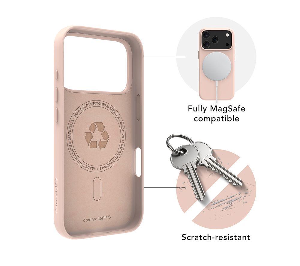 DBRAMANTE1928 Roskilde MS ICON iPhone 17 Pro Case - Pink Sand image number 4 of 12