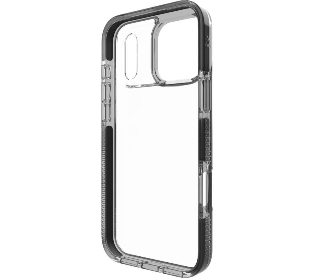 ZAGG Santa Cruz Snap iPhone 17 Pro Max Case - Clear & Black image number 2 of 3
