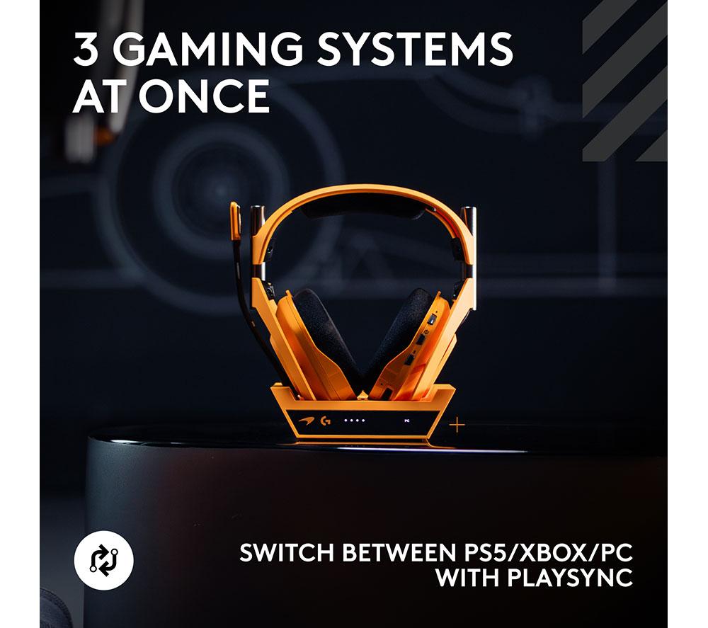 ASTRO A50X Wireless Gaming Headset - McLaren Racing Edition image number 3 of 11