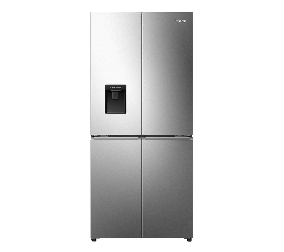 HISENSE PureFlat RQ5P470SMIE American-Style Smart Fridge Freezer - Stainless Steel