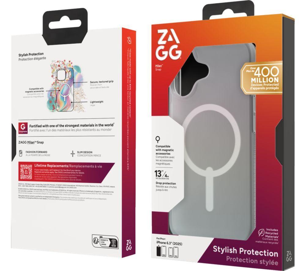 ZAGG Milan Snap iPhone 17 Case - Iridescent image number 2 of 2