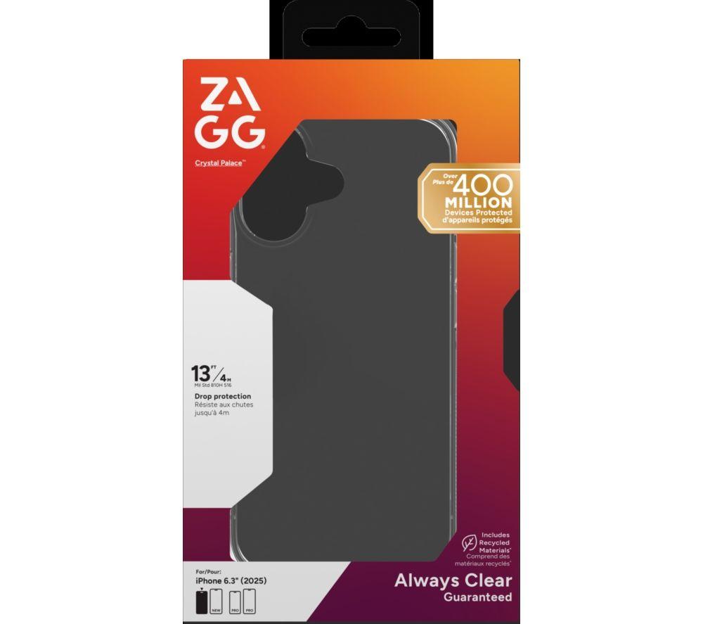 ZAGG Crystal Palace iPhone 17 Case - Clear image number 3 of 4