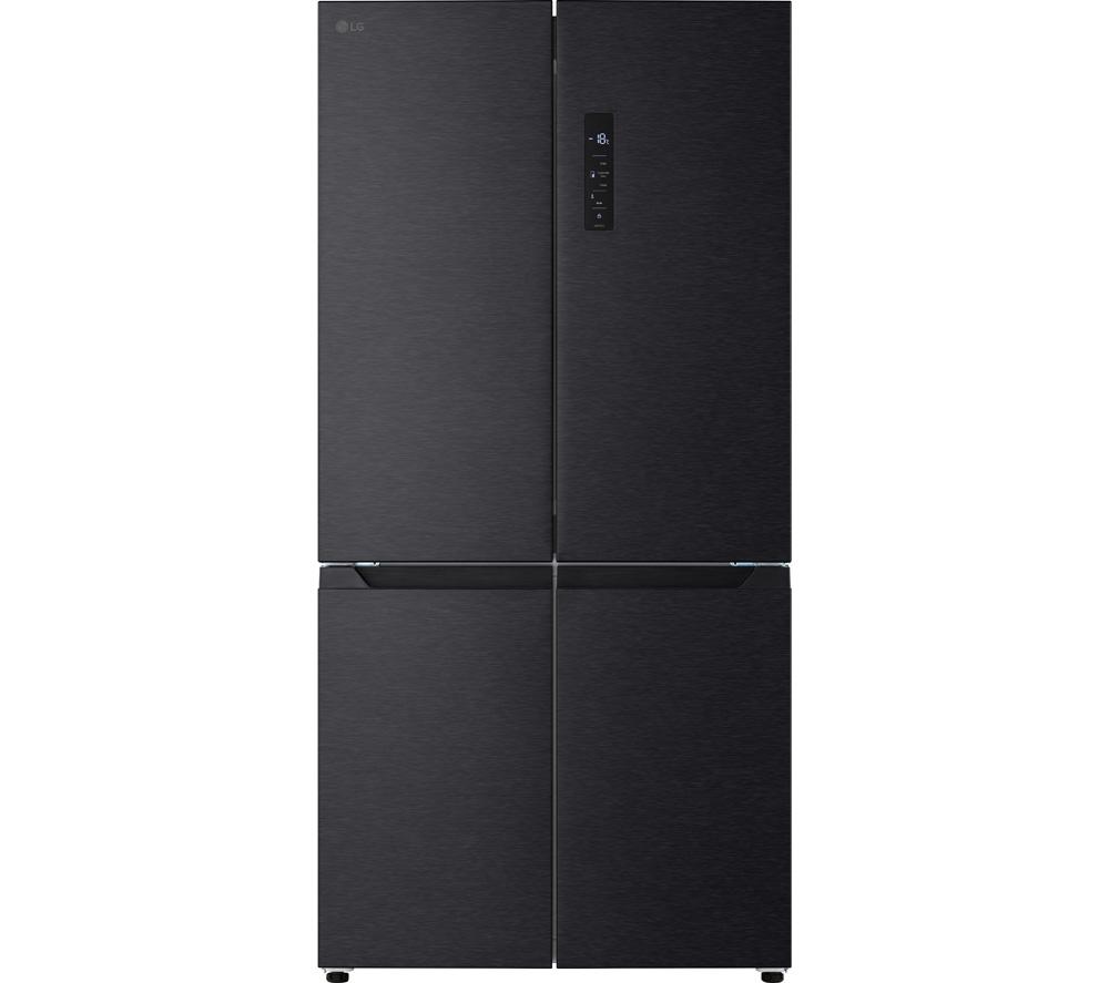 LG GMM42ABBEH American-style Fridge Freezer – Matte Black, Black