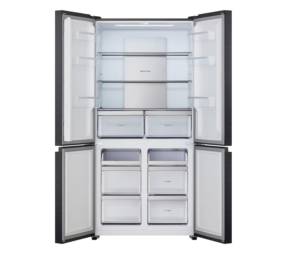 LG GMM42ABBEH American-style Fridge Freezer - Matte Black image number 6 of 15