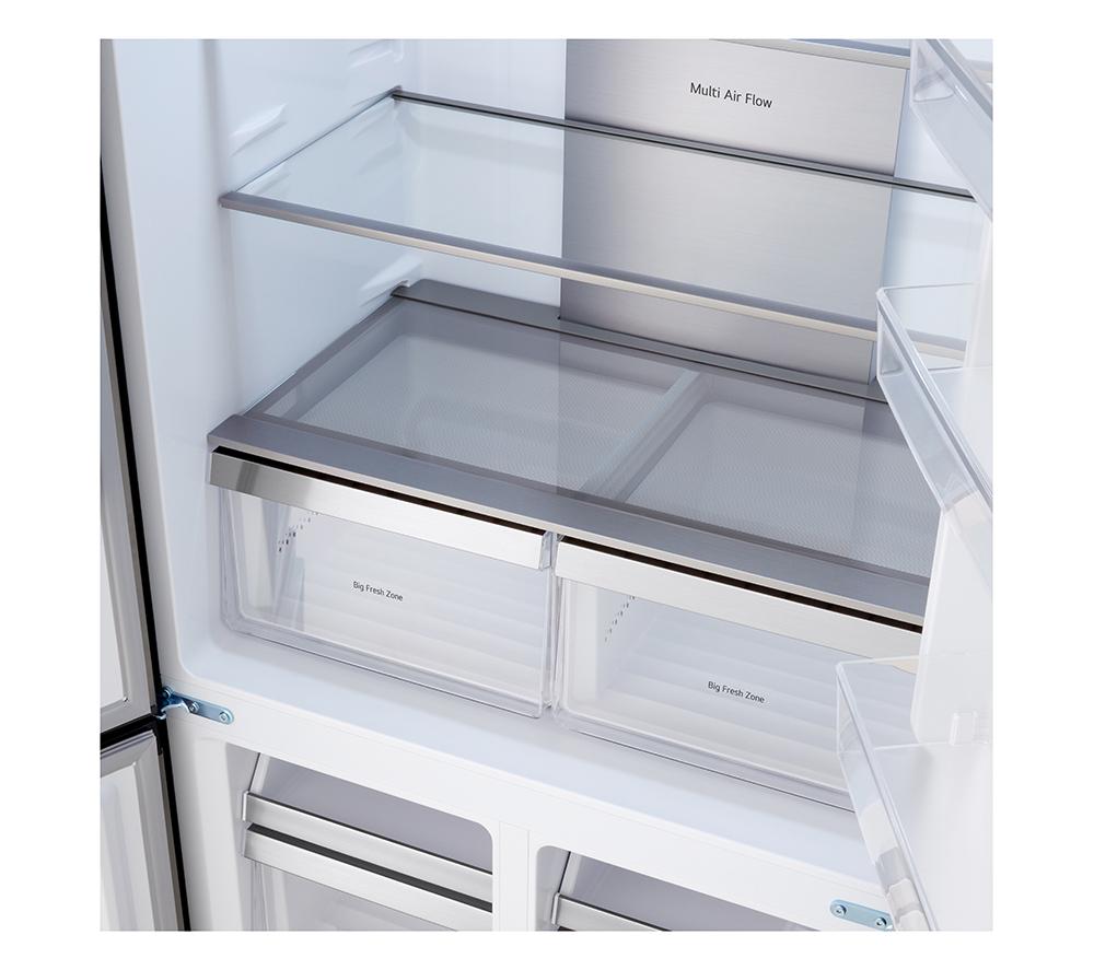 LG GMM42ABBEH American-style Fridge Freezer - Matte Black image number 10 of 15