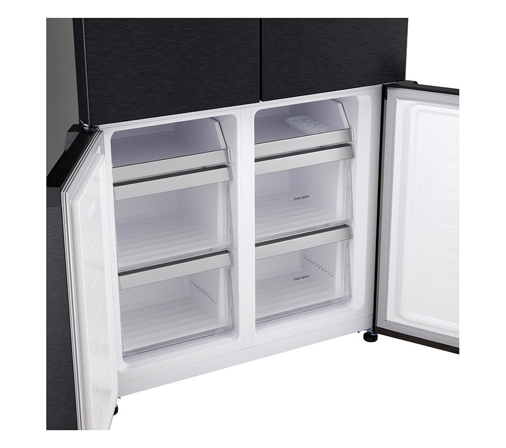 LG GMM42ABBEH American-style Fridge Freezer - Matte Black image number 11 of 15