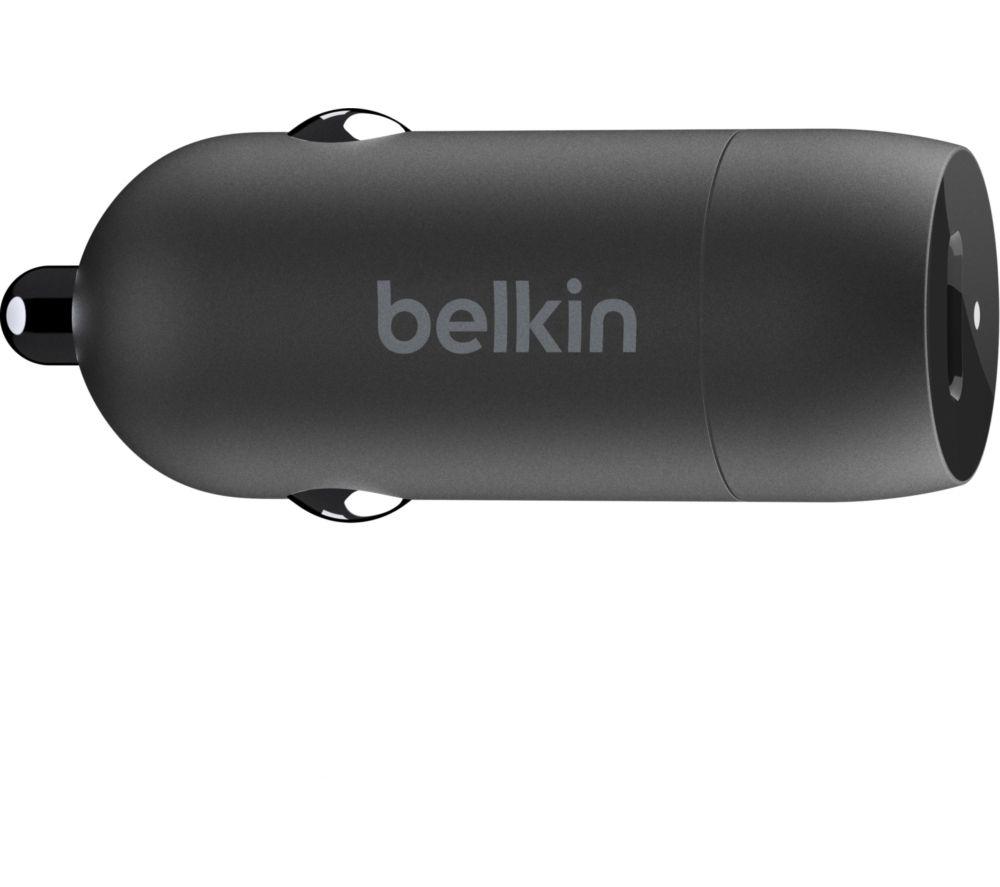 BELKIN BoostCharge 30 W USB Type-C Car Charger image number 2 of 4