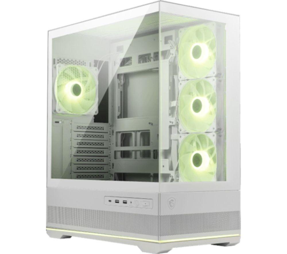 MSI MAG PANO 110R PZ ATX Mid-Tower PC Case - White