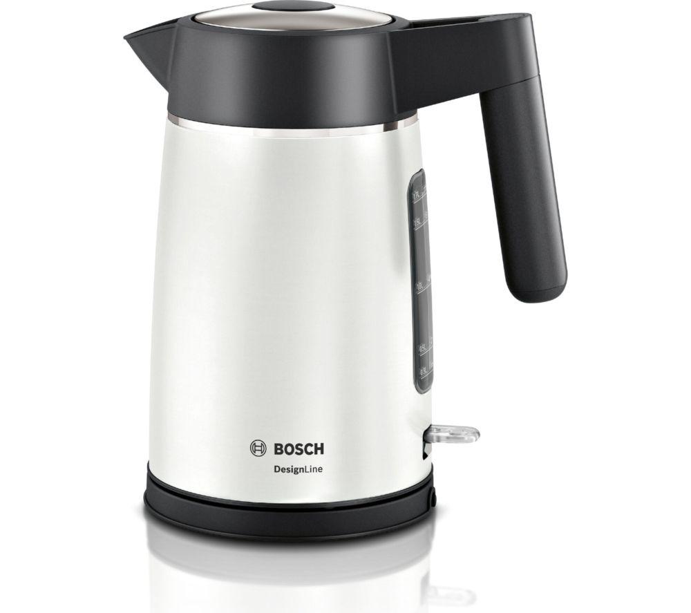 BOSCH DesignLine Ergo TWK5P471GB Cordless Jug Kettle - White