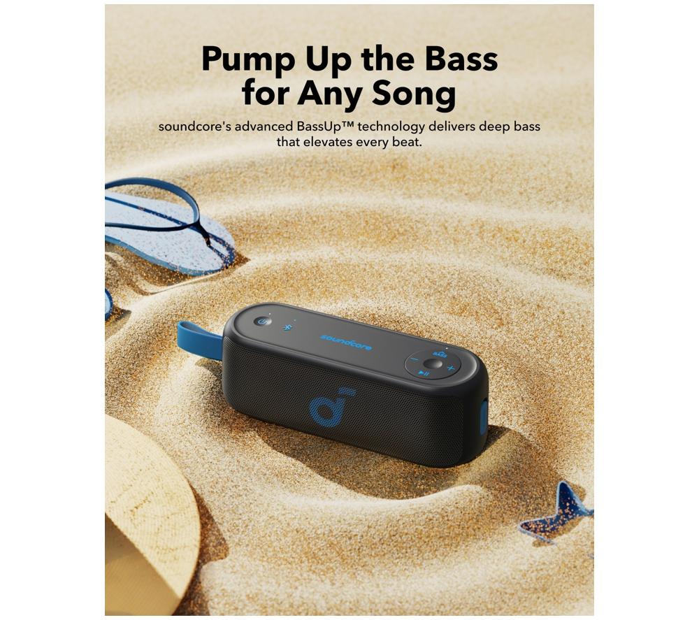 SOUNDCORE Select 3 Portable Bluetooth Speaker - Black image number 3 of 7