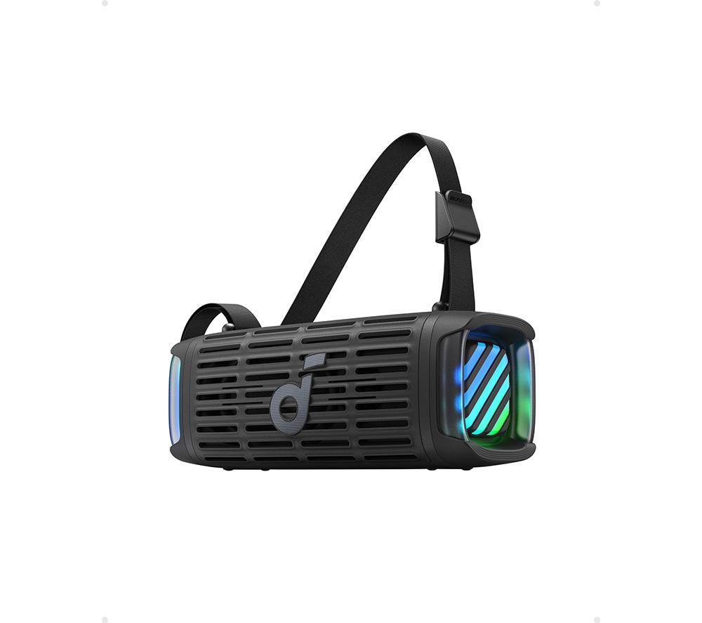 Soundcore Boom 3I Portable Bluetooth Speaker - Adventurer Black, Black